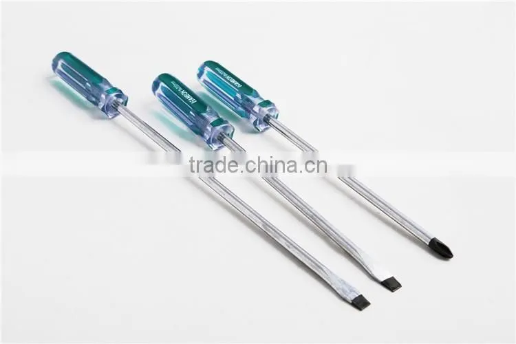 Cr-V Magnetic Screwdriver with Crystal Handle