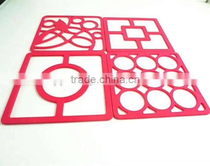 16096 silicone high temperature heat insulation mat kitchenwares silicone mat flexible silicone heating mat