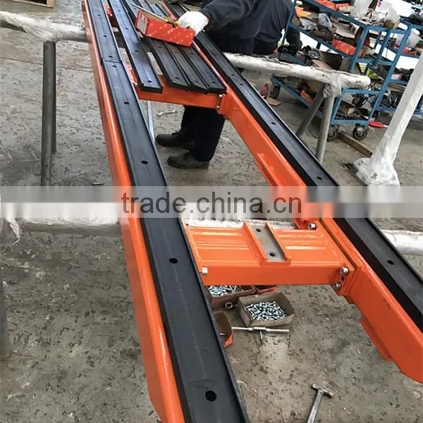 palte conveyor custom upe anti impact plastic guide rail