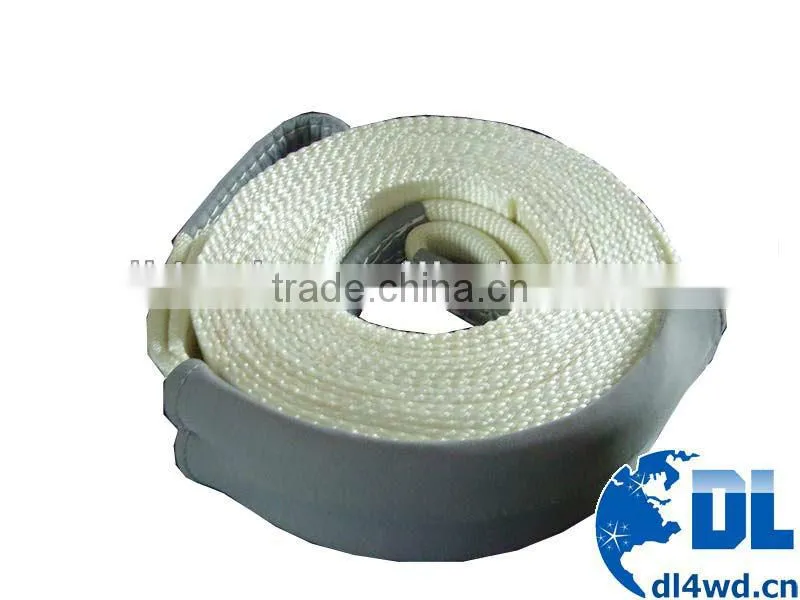 4x4 nylon snatch strap electric winch strap