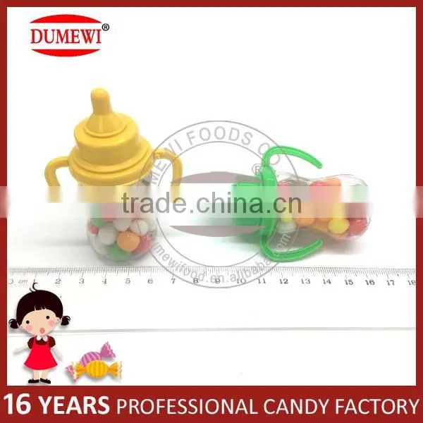 Plastic Baby Bottle Candy Puffing Nipple Candy