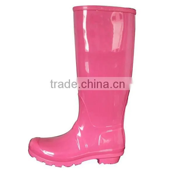 knee rubber rain boots with good quality