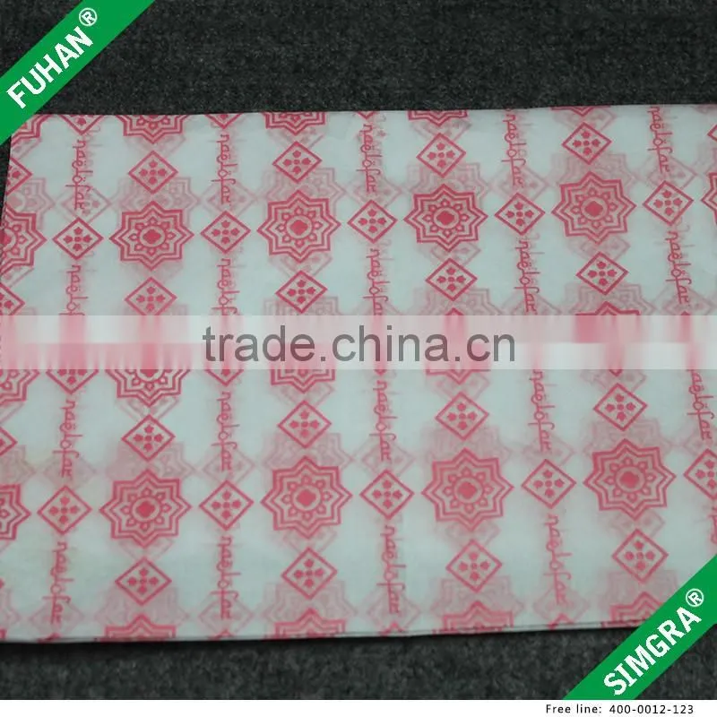 Top Grade Food Wrapping Wax Paper,Printed Food Gift Wrapping Paper