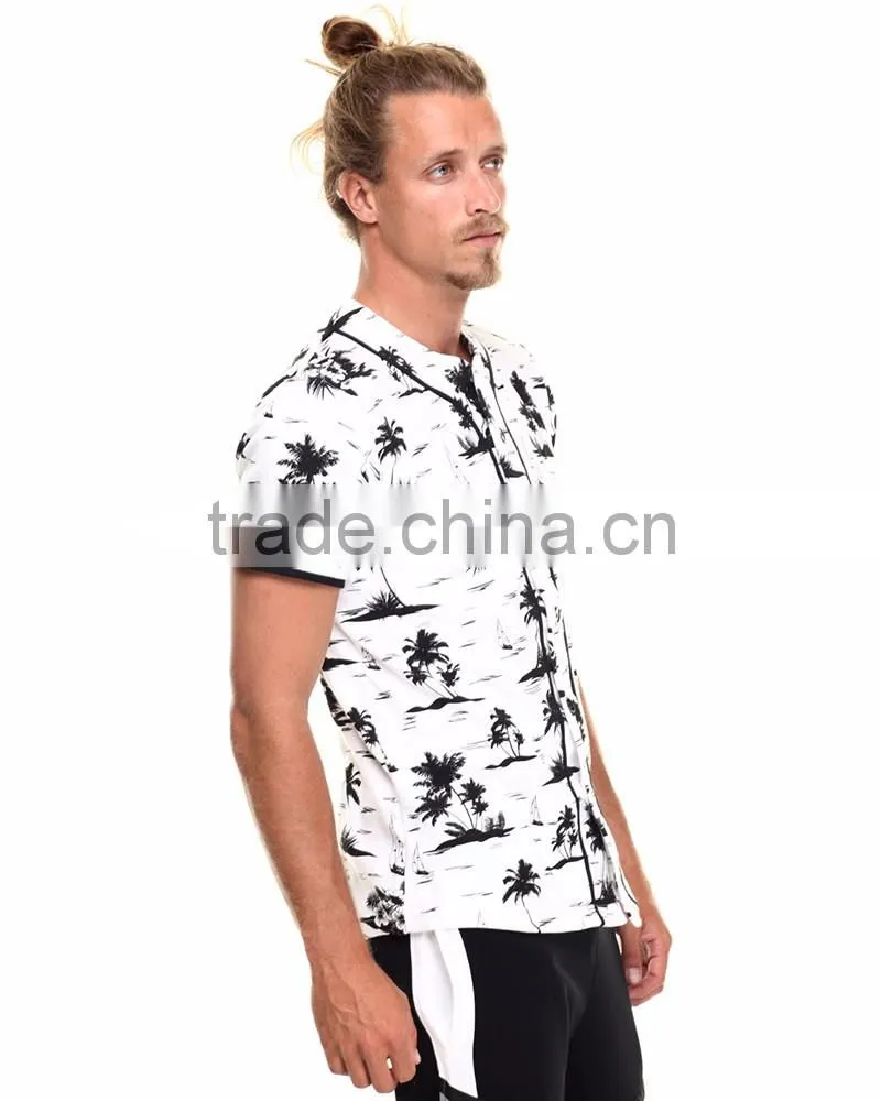 fashion mens custom sublimation camo baseball jerseys