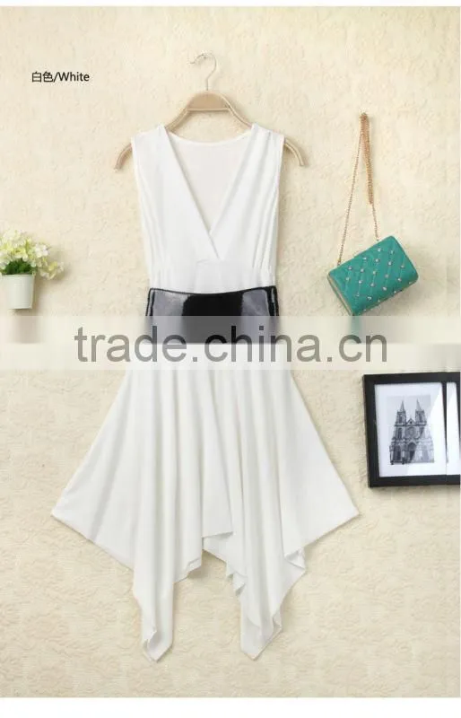 BHN1339 New Summer Ladies cocktail Dress with belt in stock