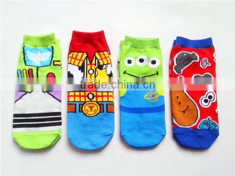 sock cartoon design children tube socks