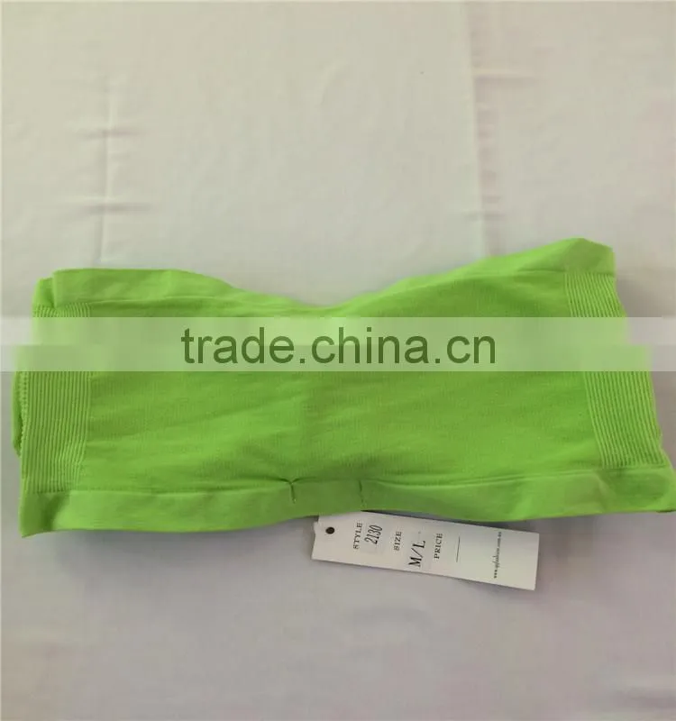 2016 seamless yoga bra with removable pads