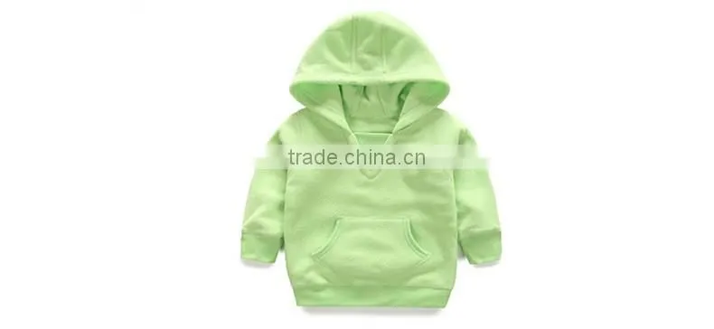 baby suitable casual hoodie/100% cotton new design sweatshirt/high quality wholesale plain hoodies