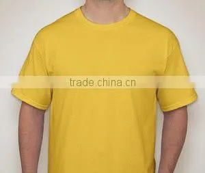 Plain Round Neck Tee shirt/ Custom your design