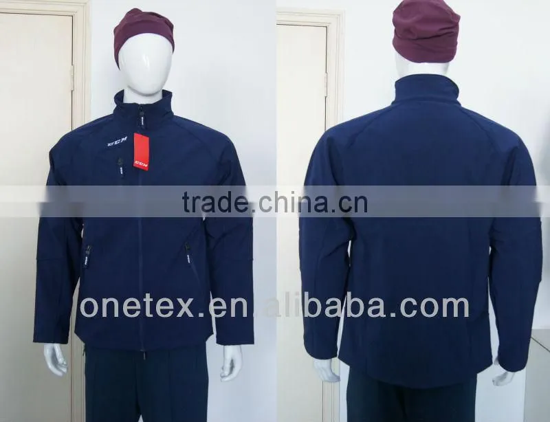 Men's heat sealed pocket softshell jacket