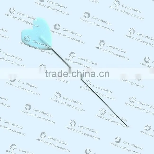 28 mm Heart Shaped Head Pearl Head Pin