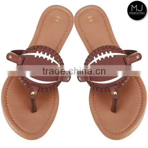 Best-selling monogram baseball sandal