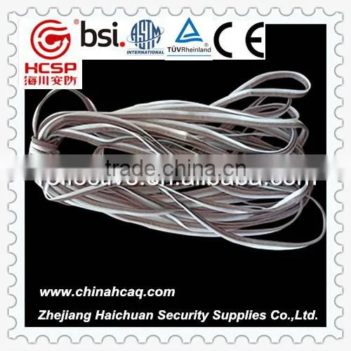 high visibility gray reflective piping/reflective ribbon for bags
