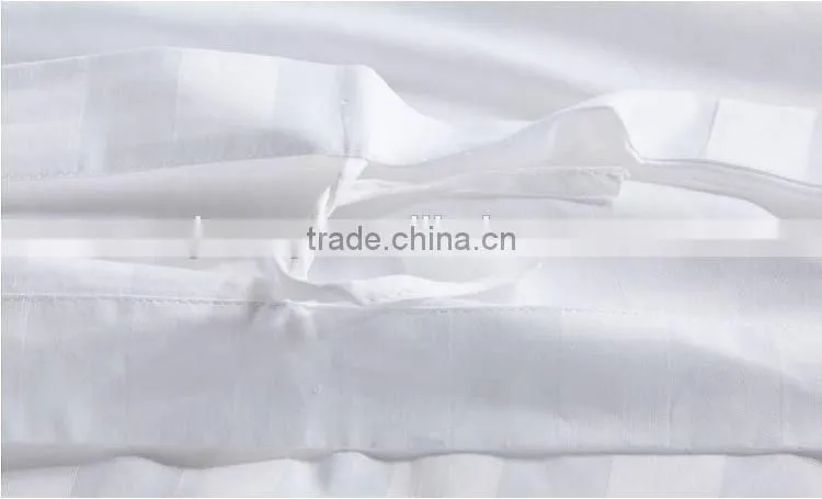 hot selling luxury 100 cotton stripe bedding set