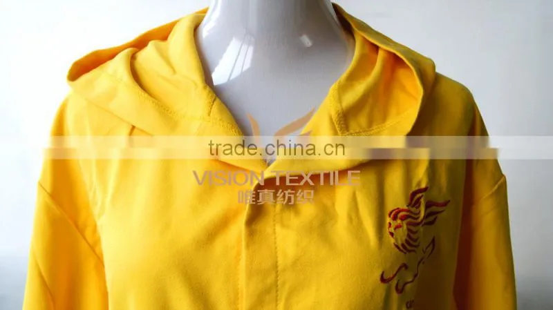 Polyester Hooded Microfiber Bathrobe