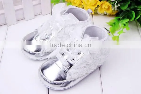 Fashion New Baby Girls First Walkers Flowers Shoes