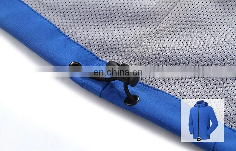 Custom outdoor waterproof jacket winter windbreaker for men