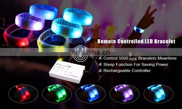 Hochzeit Souvenirs 433/868/915MHz RGB Wristband RFID Remote