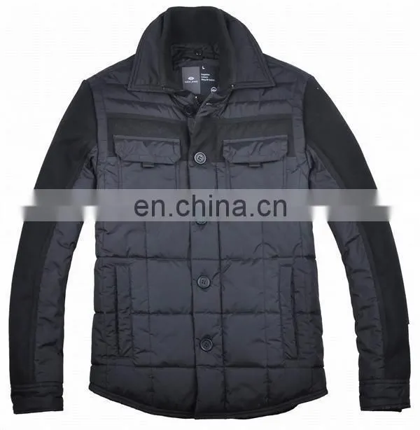 2017 high quality nylon padding jacket for men