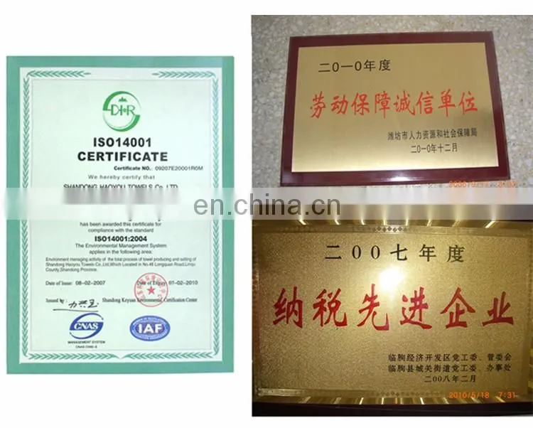 Alibaba express wholesale different size 200gsm to 500gsm towels hand towel