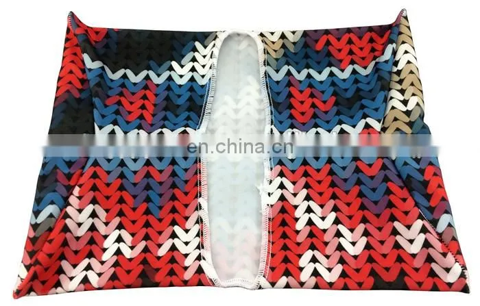 Wholesale stretchable printed book cover with fashion design