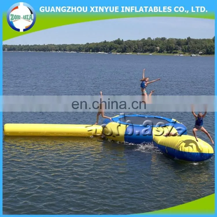Brilliant quality inflatable water blob trampoline