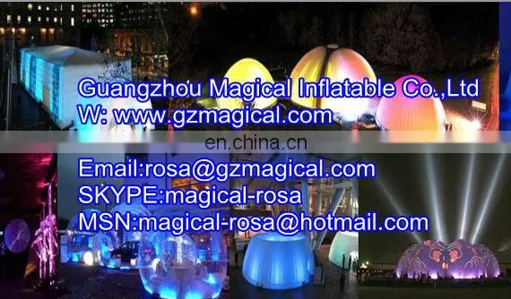 Giant flower inflatable decoration model