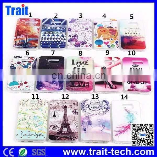 Made in China Factory Price TPU Soft Ultrathin Back Cover Case for Samsung G9250 Galaxy S6 Edge
