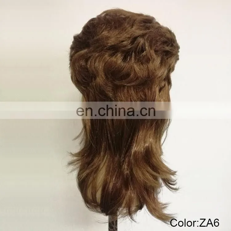 Carnival men's mullet party wigs MW-011