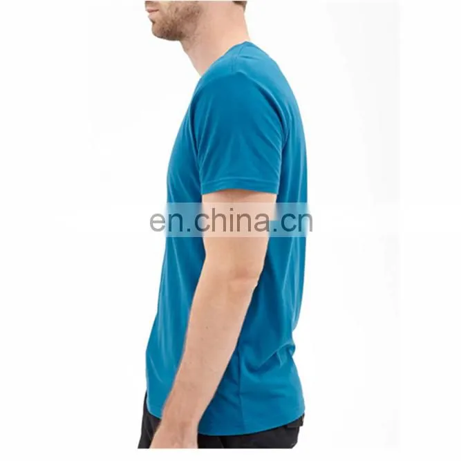 Man custom sports Gym fit plain compression tight shirt