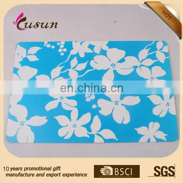 Top quality China printed designs cheap plastic placemat