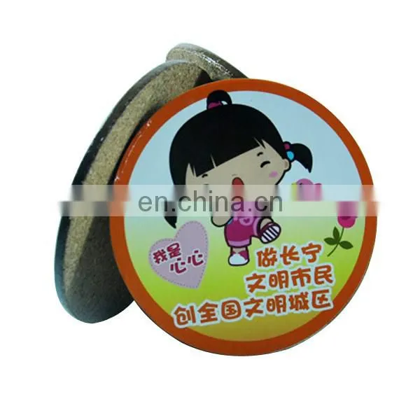 professional tailor made brands printable beer coaster wood
