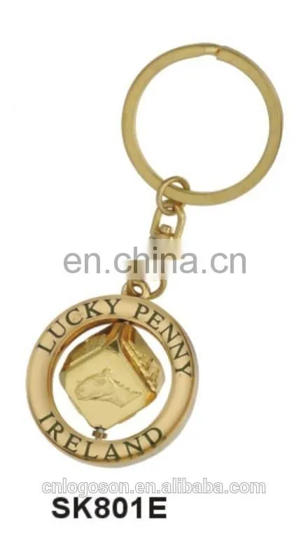 Excellent Jamaica Souvenirs Custom Made Shaped Metal Spinning Keychains