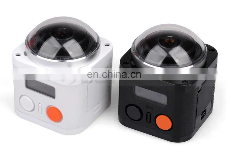 High Definition 12.4MP 360 Degree Panoramic Camera Outdoor Sports DV WIFI Mini Wireless Webcam