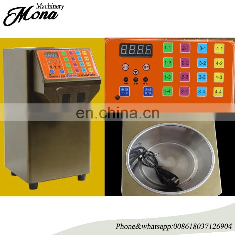 automatic bubble tea fructose machine /syrup dispenser for sale