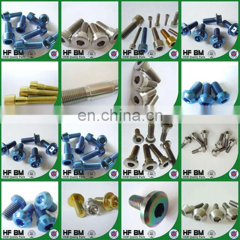 Motorcycle pan head bolt,stainless steel round head bolts,m6 countersunk bolts