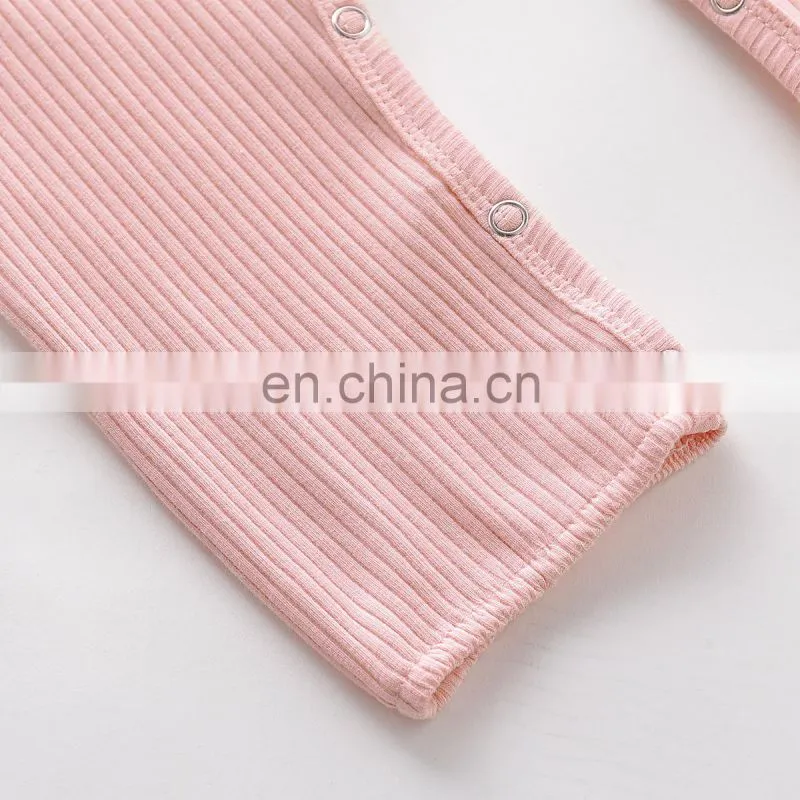 Infants & Toddler New Fashion Cotton Clothes Autumn Winter Baby Girls Knit Onesie