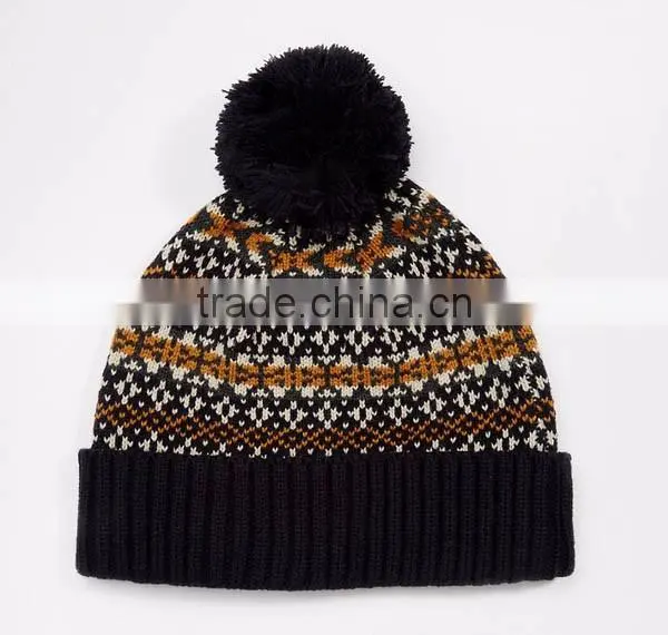 Custom High Quality Bobble Beanie/Bobble Beanie Hat