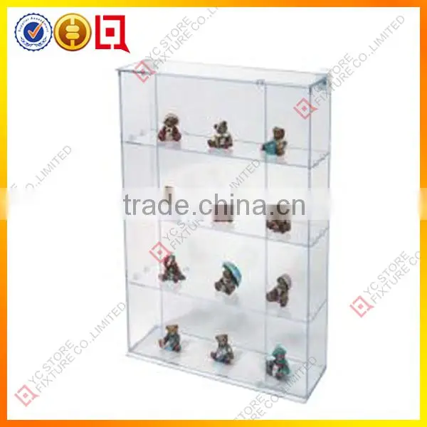Wallhanging wooden artificial flower display racks