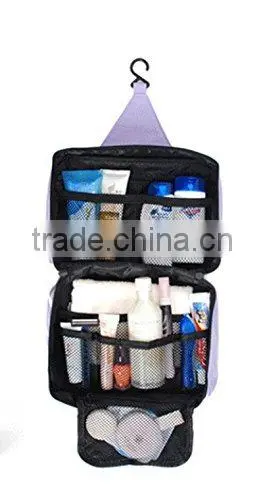Portable Multi-Functional Waterproof Travel Toiletry Wash Cosmetic Bag Makeup Storage Case Hanging Grooming Storage Bags