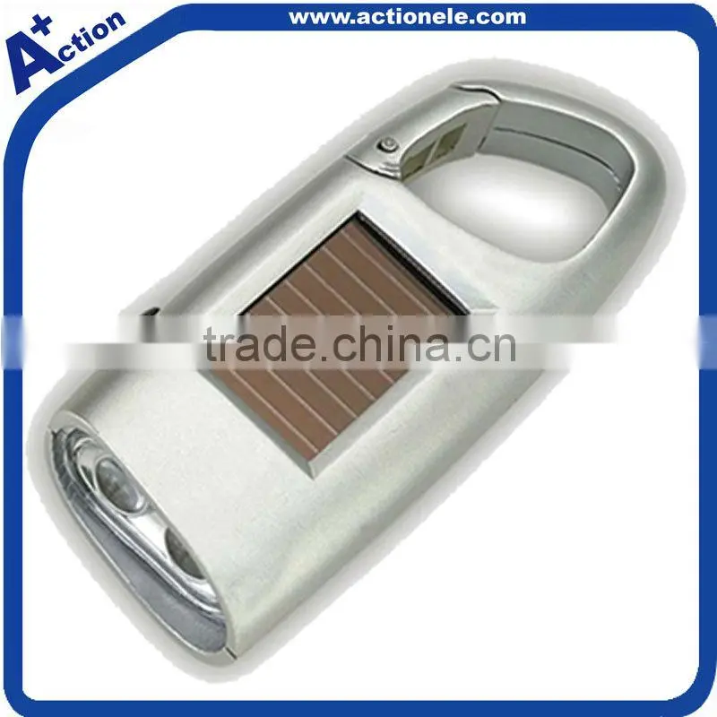 small LED torch with solar power