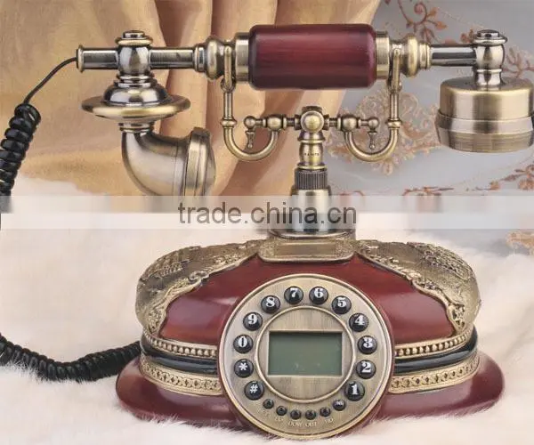 Analog corded old fashion telephone