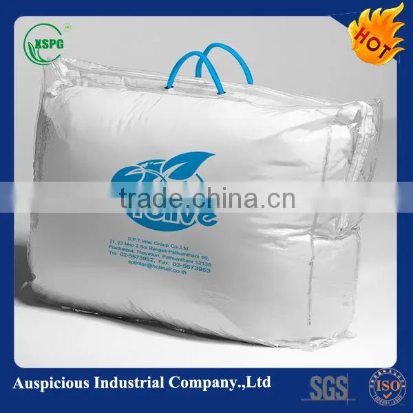 Top Quality transparent plastics bag for quilt