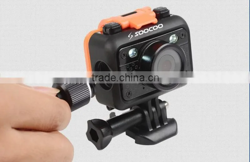 Brand new wifi sport camera with HD resolution,waterproof to 60 meters without case