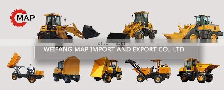 Mappower 1TON WL08 ZL10 910 Articulated Mini wheel loader With Various Attachments