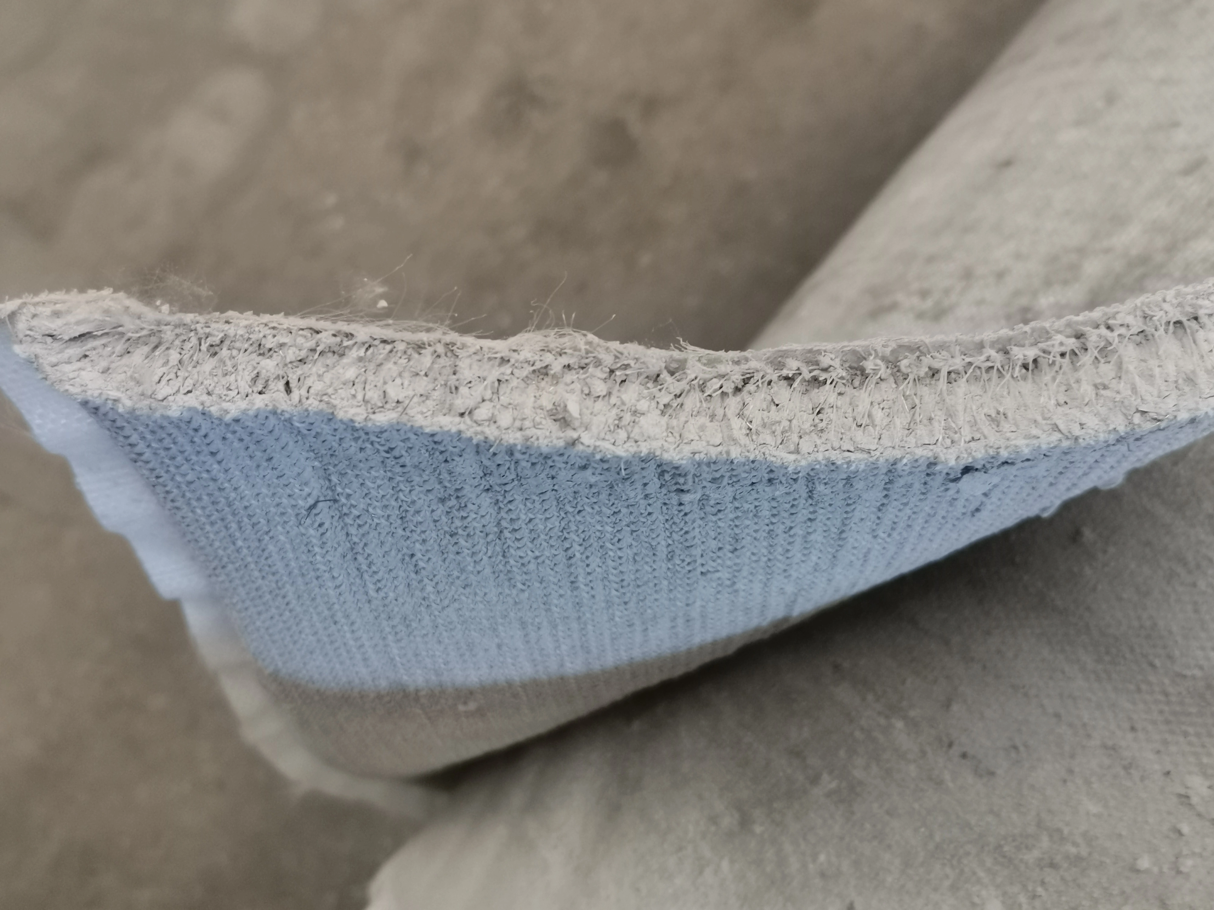 10mm thick 12.5kg composite flexible concrete blanket