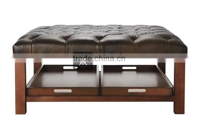 OT-054 Interlayer Dice Ottoman Storage