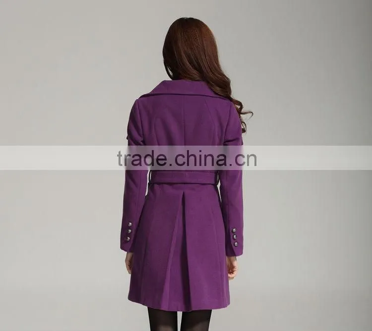 2013 Long Fashion coat for women