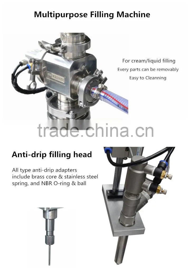 The Plastic Tubes And Plastic-Aluminum Laminated Tubes Filling And Sealing Machine