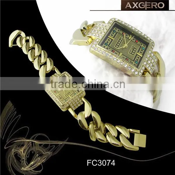New crystal fashion wrist women watches gift set